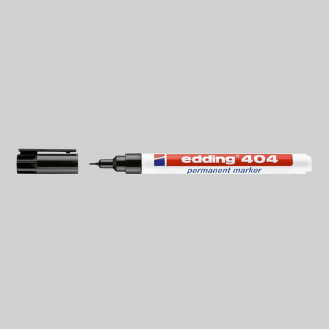 Permanent Marker 404 | Schreibfarbe: schwarz | Strichstärke 0,75 mm - dot on