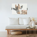Bastelset mit Stickern | Motiv: giraffe | 50x70 cm - dot on