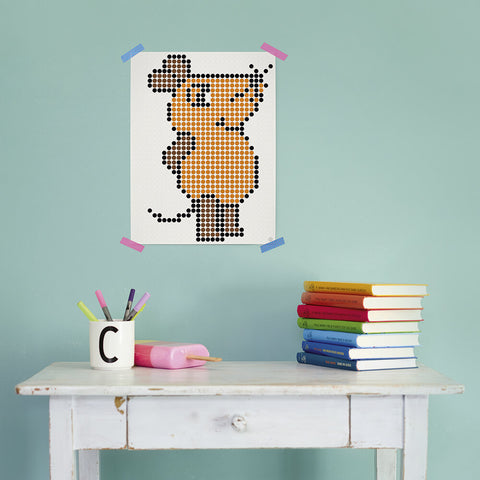 Wanddekoration Maus