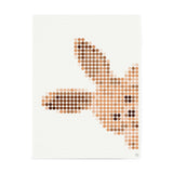 Bastelset mit Stickern | Motiv: bunny | 30x40 cm - dot on