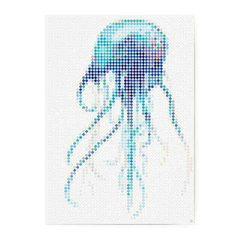 Bastelset mit Stickern | Motiv: jelly | 50x70 cm - dot on