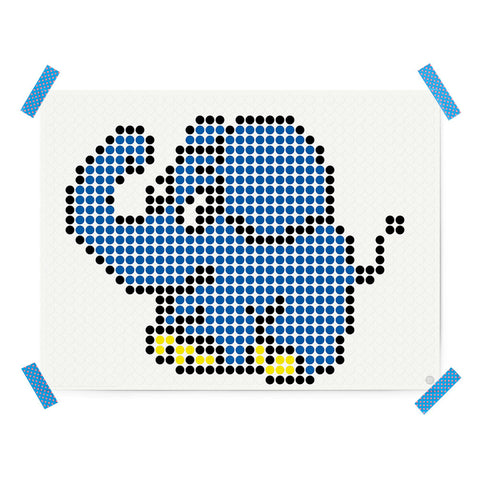 Wanddekoration Elefant