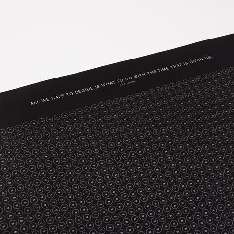 dot on life  | LEBENSPLANER MIT KLEBEPUNKTEN | HOCHFORMAT 69X100 CM - dot on