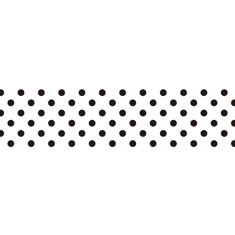 Washi Masking Tape | dotty dots | schwarz - dot on