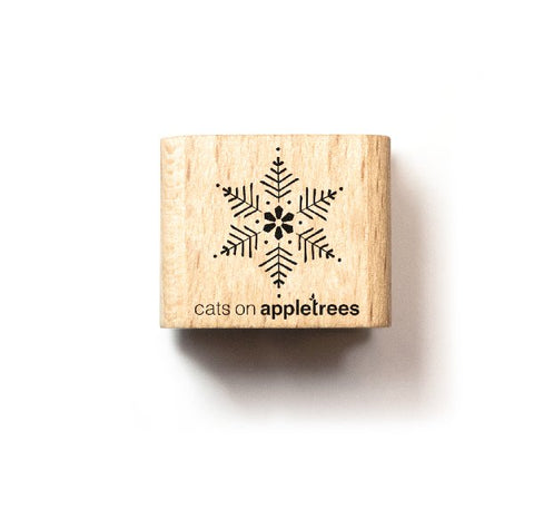 Stempel | Schneeflocke | cats on appletrees - dot on